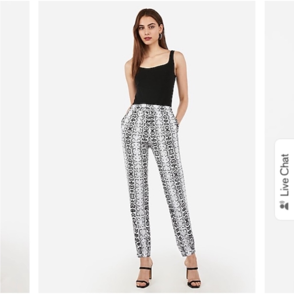 Black and White Women's Jumpsuit